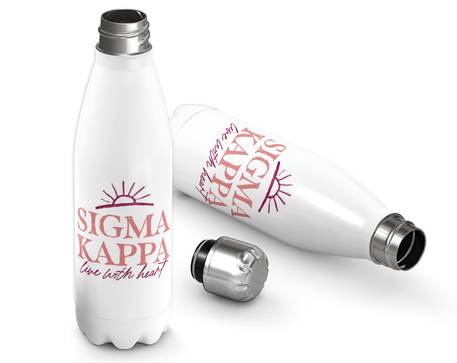 150th Anniversary Light Grey Water Bottle