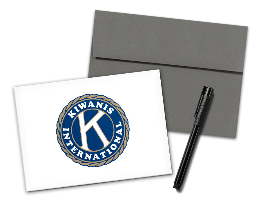 Kiwanis International Simple Kiwanis Notecard