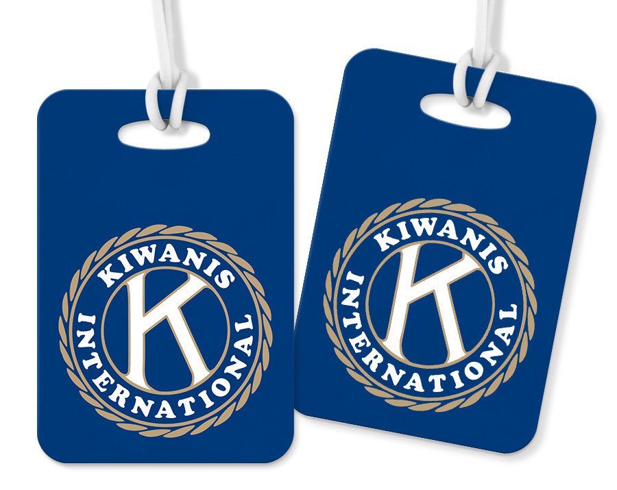 Kiwanis International Simple Kiwanis Luggage Tag