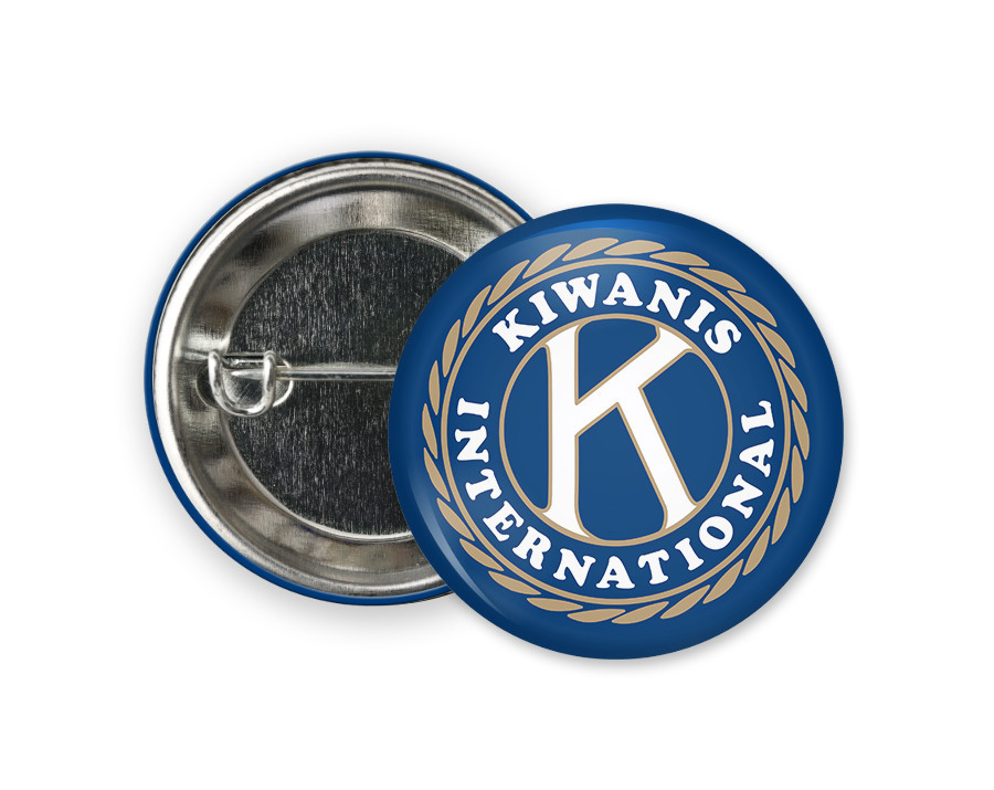 Kiwanis International Simple Kiwanis Button