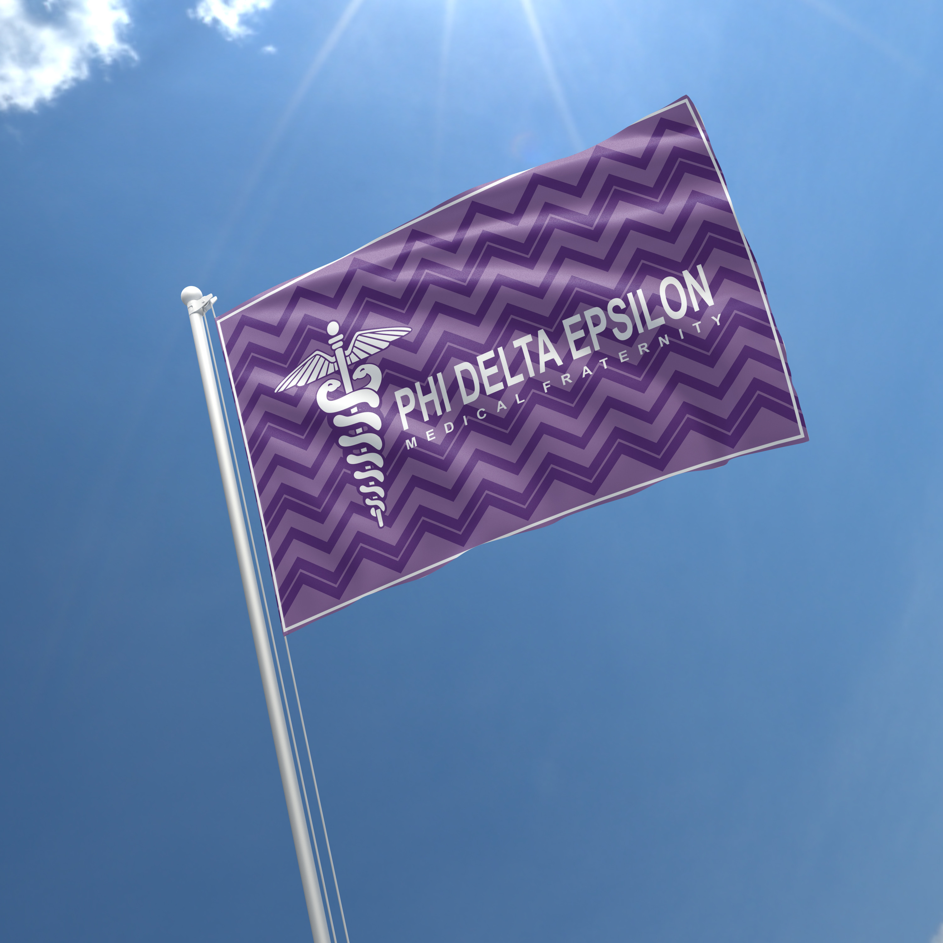 phi delta epsilon flag