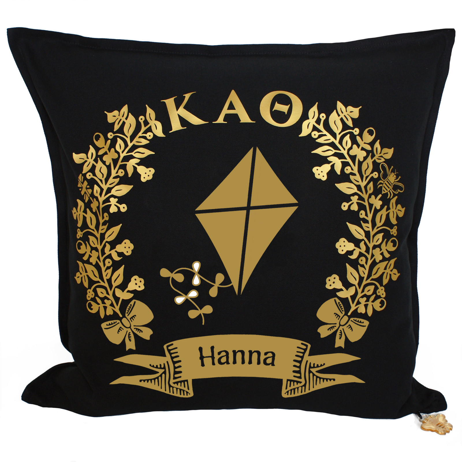Kappa Alpha Theta Logo Throw Pillow