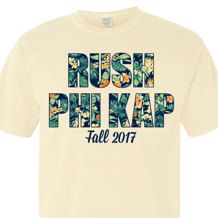 phi sigma kappa rush shirts