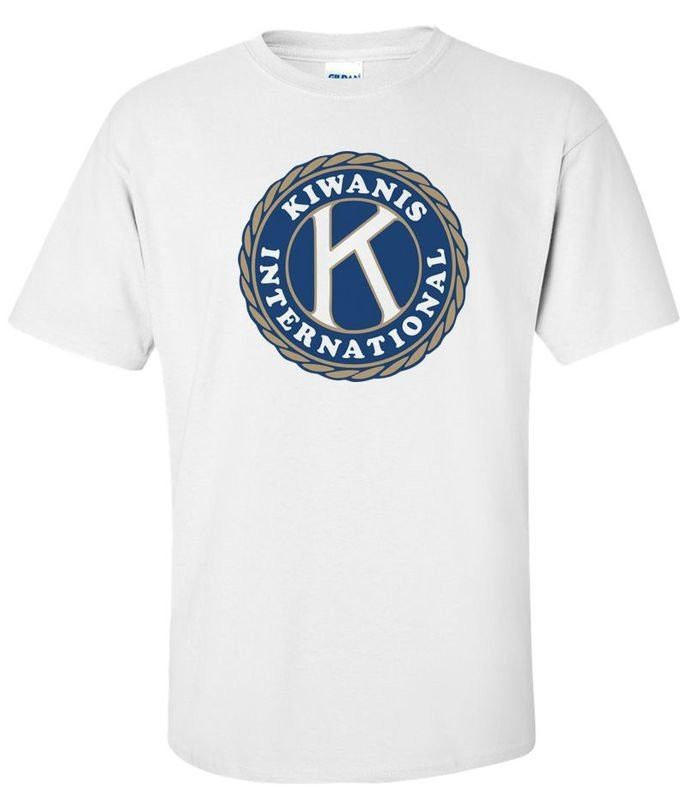 Kiwanis International T-shirt w/ Seal - White