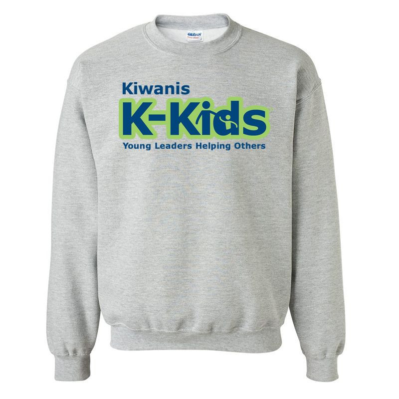 Kiwanis International K Kids Logo Crewneck Sweatshirt