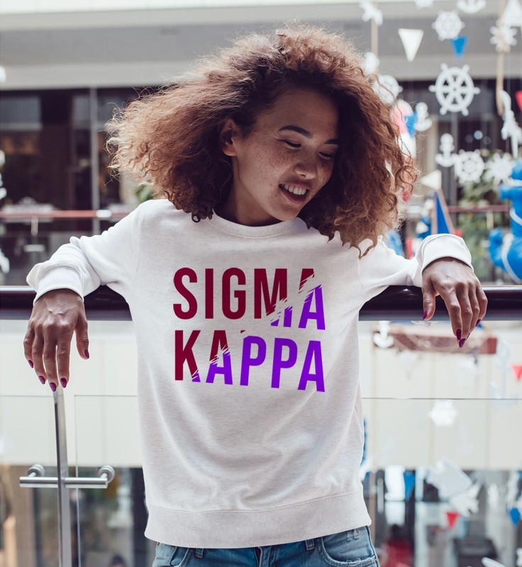 sigma kappa crewneck