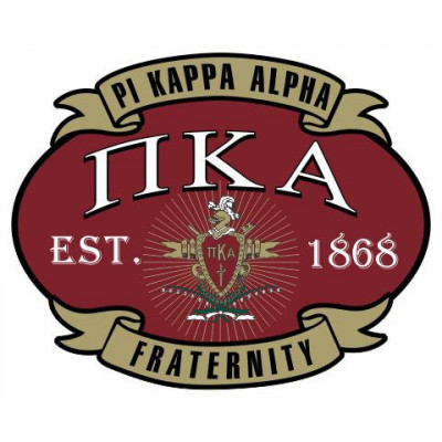 Pi Kappa Alpha Greek Letter Window Sticker Decal