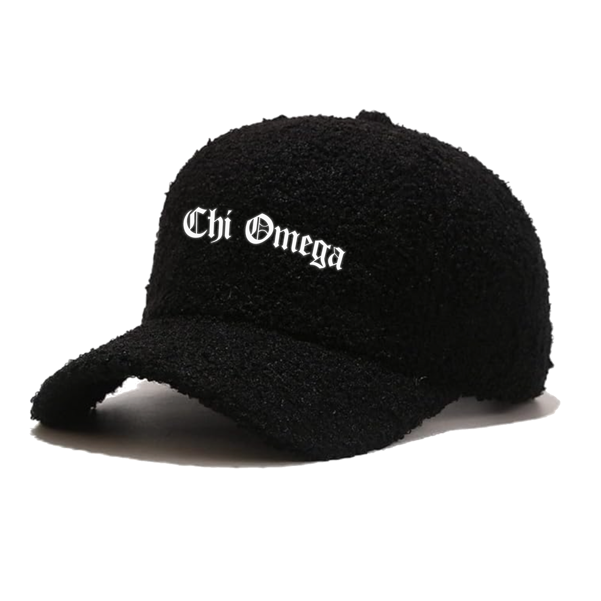 New Custom Designed Tan Teddy Sherpa Baseball Cap with Embroidered Bucking Horse Warm-Winter-Fuzzy-Baseball-Caps-Women-Men-Fluffy-Teddy  main image 4