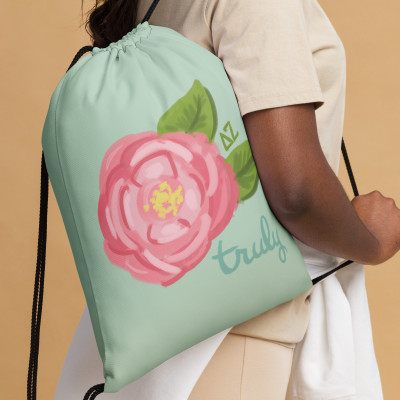 ★ ★ Here Light Pink Drawstring Bag DH3771 MTR D My Melody Drawstring Bag | jellybeet