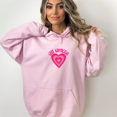 Chi O Creations With Love Hoodie