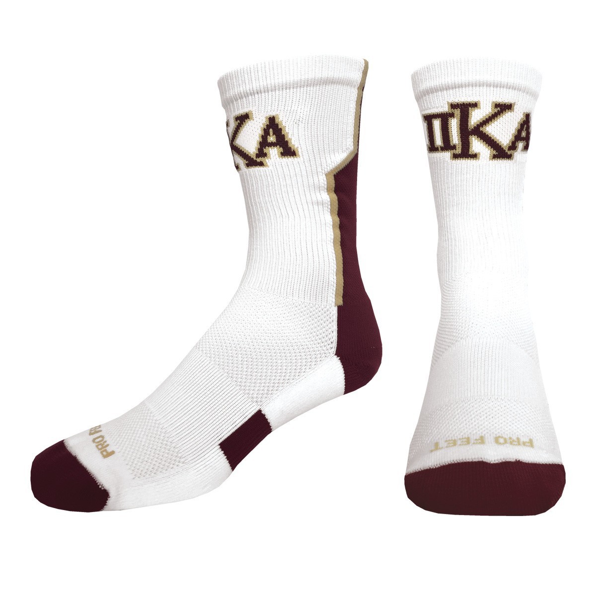 Download Pi Kappa Alpha White Performance Socks