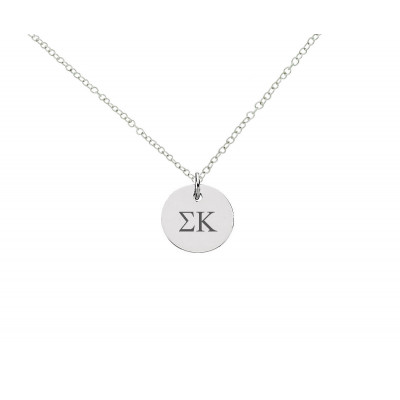 Pi Kappa Alpha Sterling Silver Lavaliere Pendant - The Collegiate