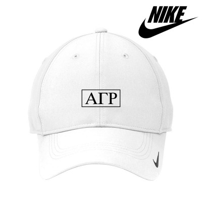 AGR Black Nike Dri-Fit Performance Hat / Alpha Gamma RHO