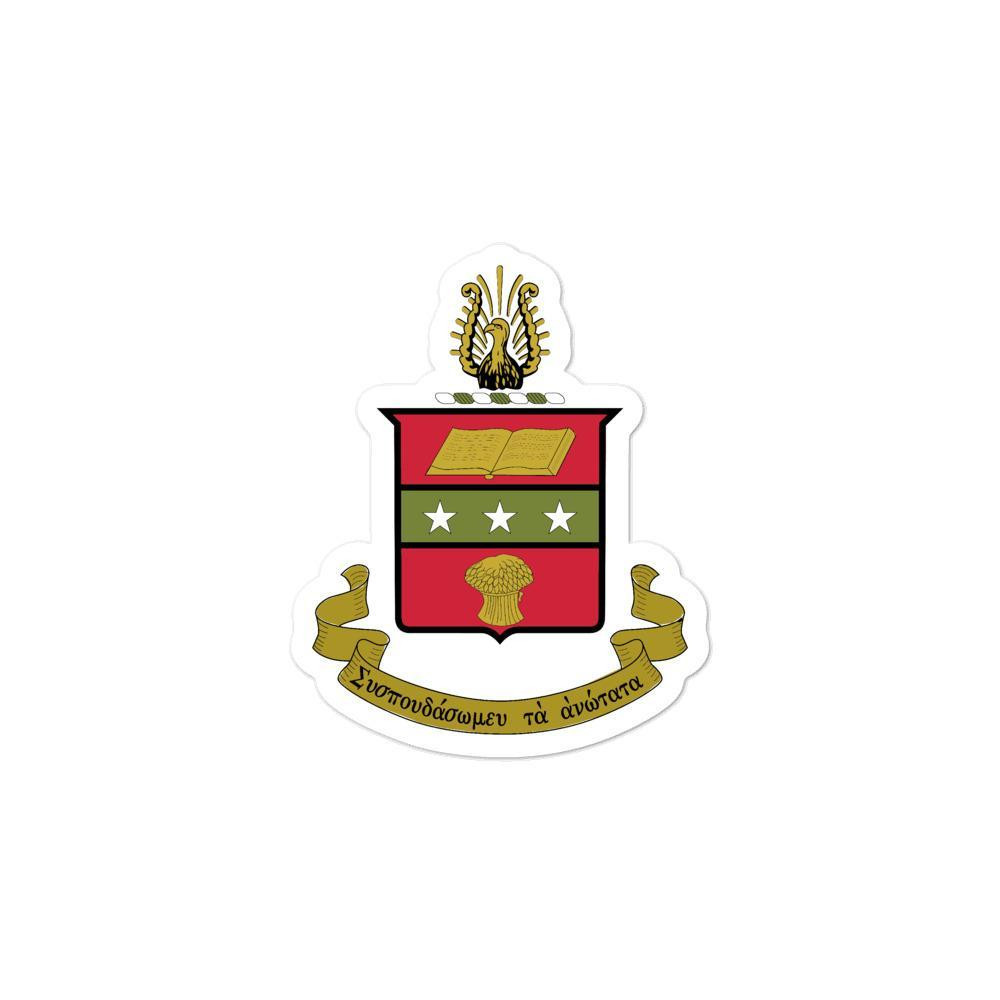 Alpha Chi Omega Coat of Arms Sticker