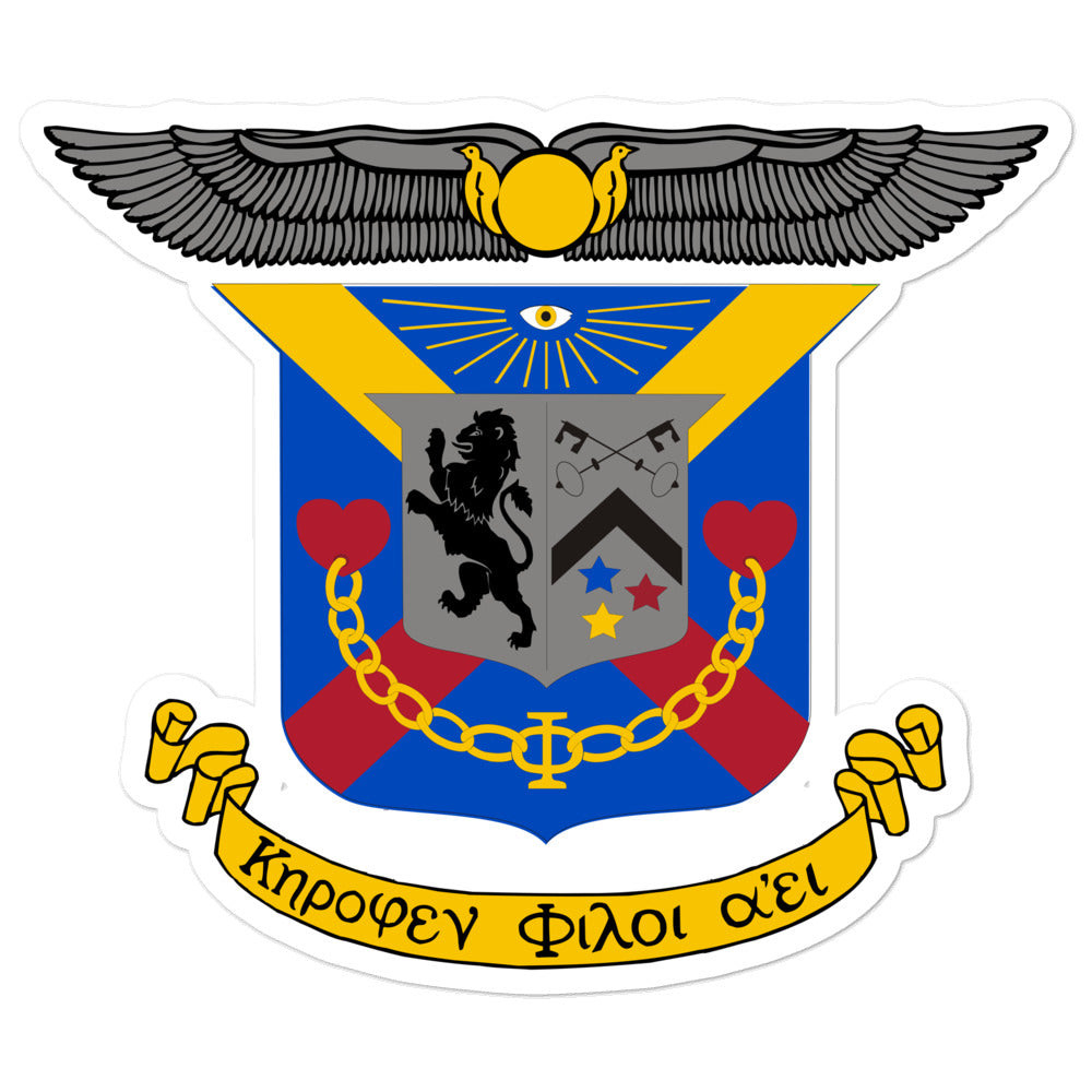 Crest Sticker