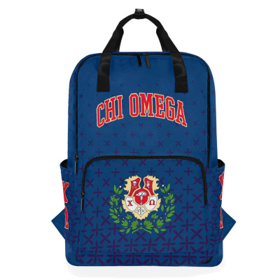 Chi O Creations Sorority Greek Letters School Backpack