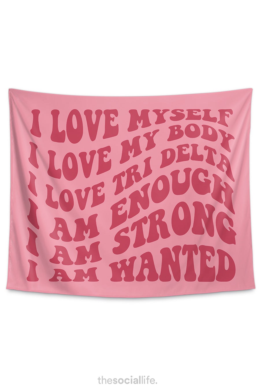 Shop Tri Delta Affirmation Tapestry