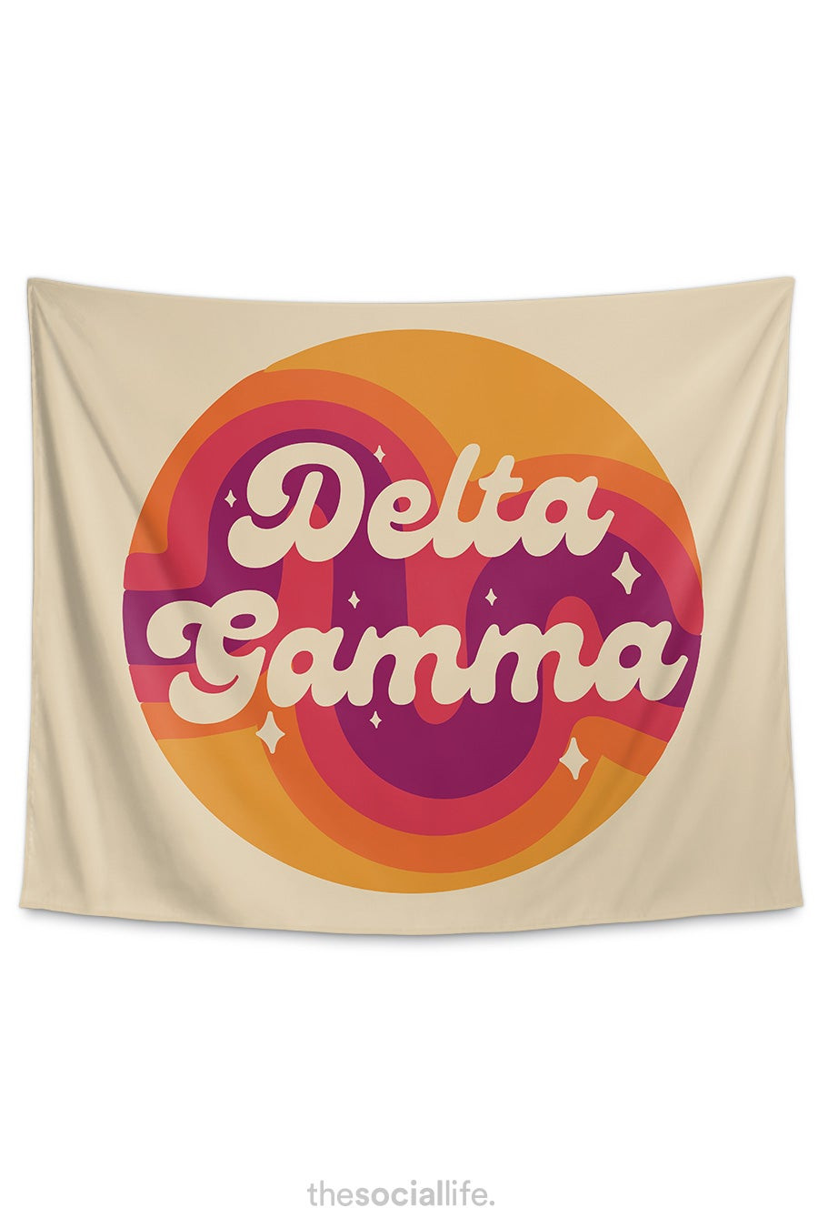 Shop Delta Gamma Radiate Tapestry