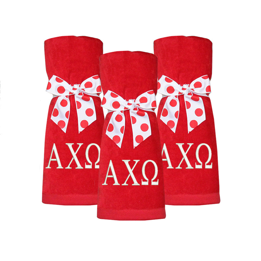 Shop Alpha Chi Beach Towel