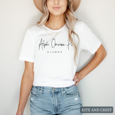 alpha omicron pi shirt