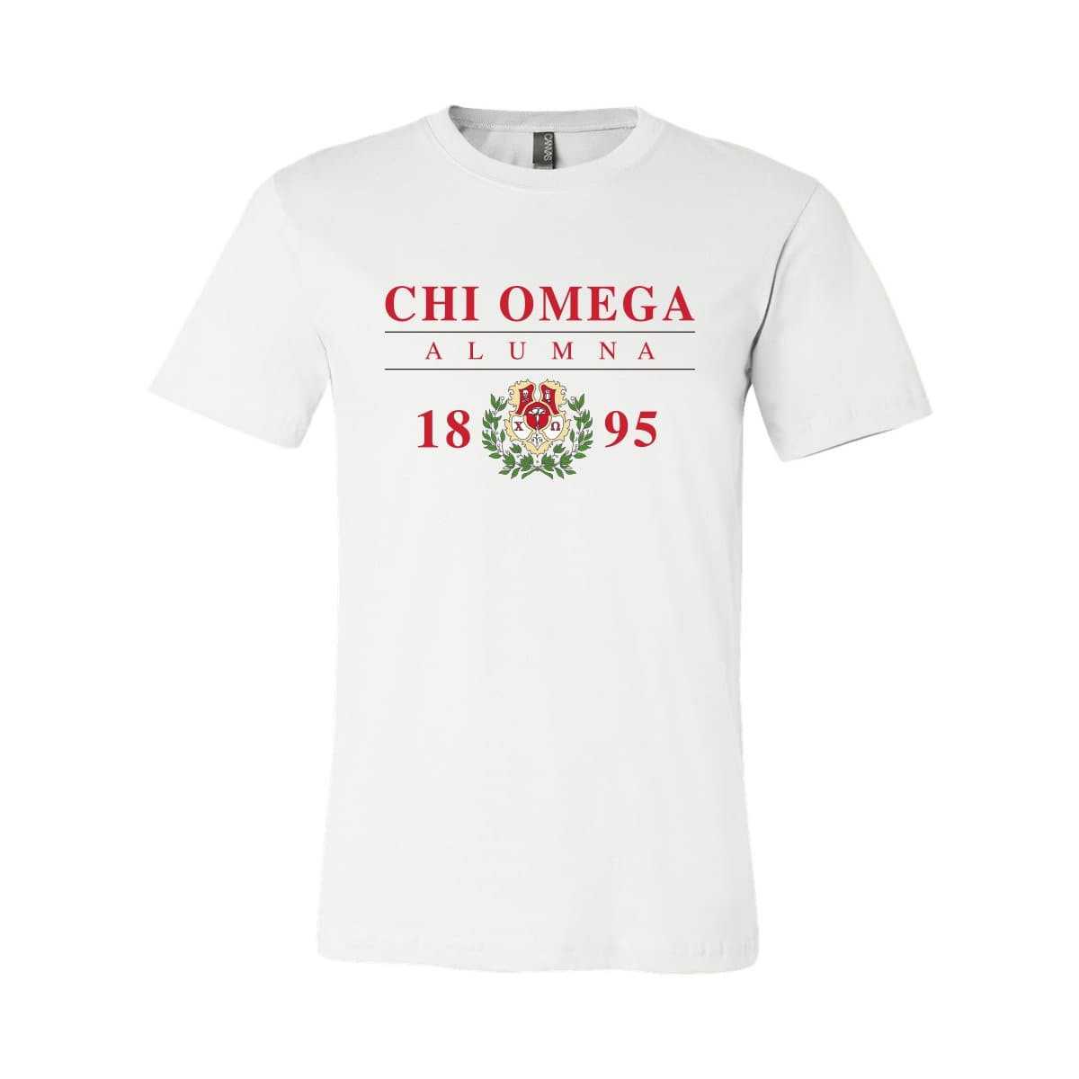 Chi O Creations Alumna Crest Short Sleeve Tee