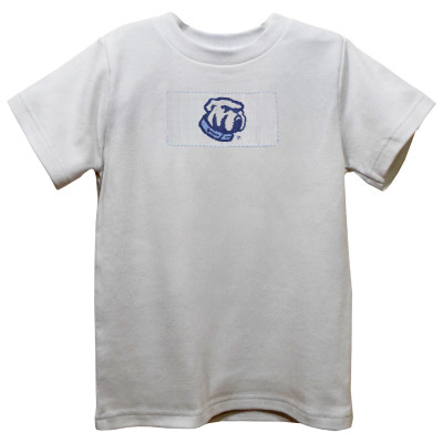 Vive La Fete Construction Smocked Light Blue Tee main image 1