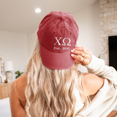 Chi O Creations Sherpa Teddy Embroidered Baseball Hat display picture 3