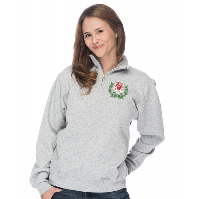 Chi O Creations Newport Fuzzy Quarter Zip