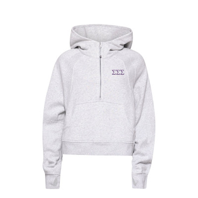Shop Tri Sigma lululemon Scuba Oversized Half-Zip Hoodie