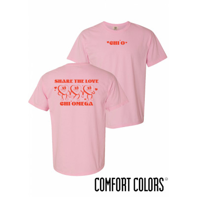 Chi omega comfort hot sale colors sweatshirt