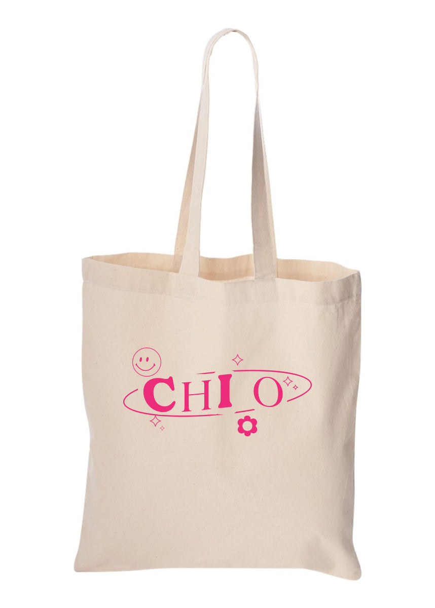 Chi O Creations Chi O Pink Y2K Tote Bag