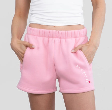 Cloud High Waisted Fleece Short - ALPHA O