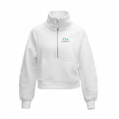 ZTA Shop lululemon Scuba Oversized Half-Zip Hoodie - White