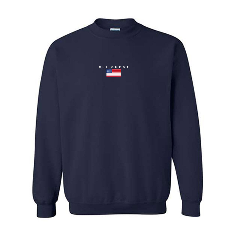 ☆ ☆ Flag embroidered sweatshirt SPYRAMID America Flags Embroidered Sweatshirt, American Flag