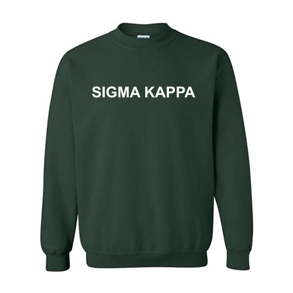 Sigma kappa crewneck sale