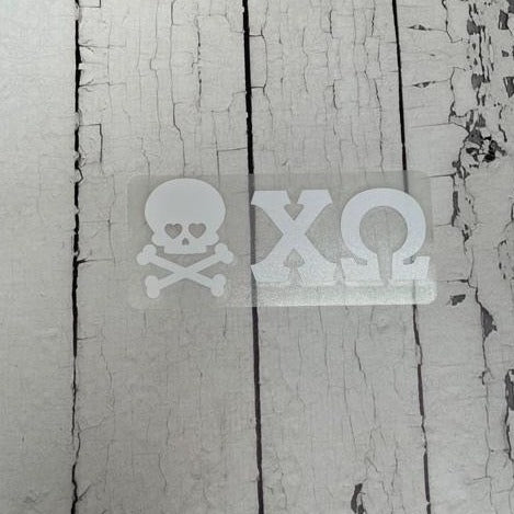 HD Skull and Crossbones Wallpaper - Amber Splash Motif by robokoboto