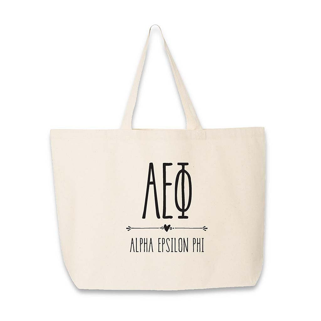 Sorority Canvas Tote