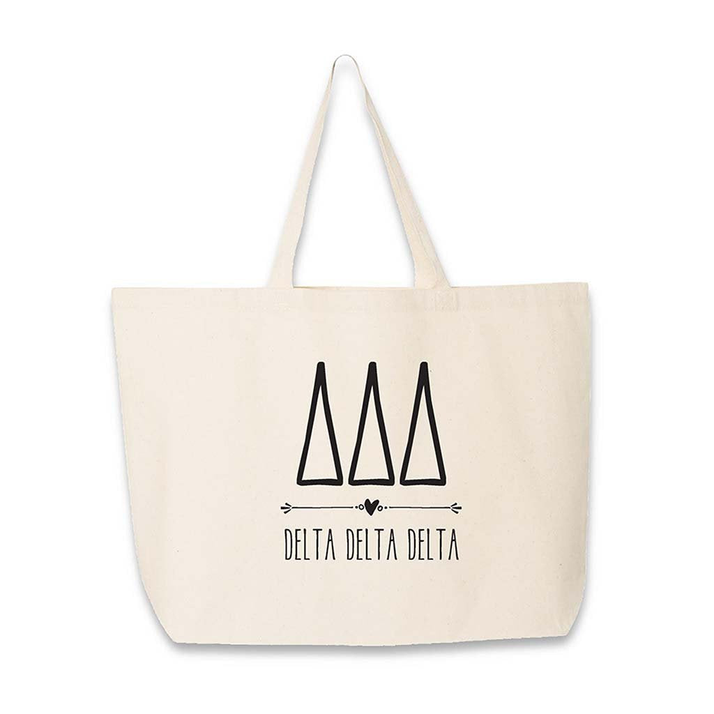 Sorority Canvas Tote