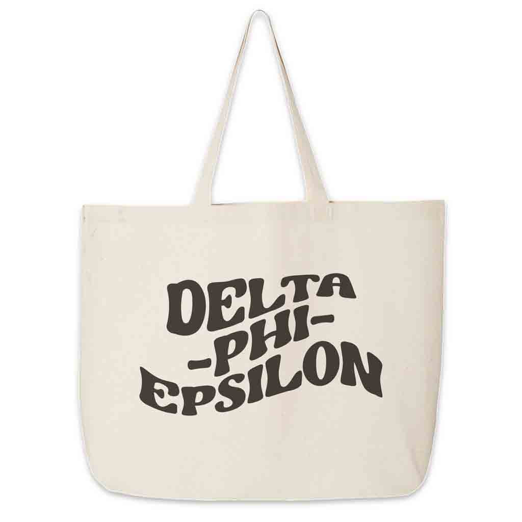 Sorority Canvas Tote