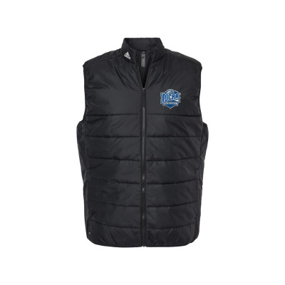 Shop NJCAA Adidas Puffer Vest - With Region Number