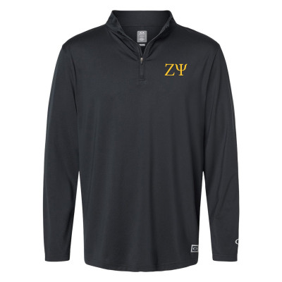 peace Shop Zeta Psi Black with White Trim Luxury Touch Cotton and