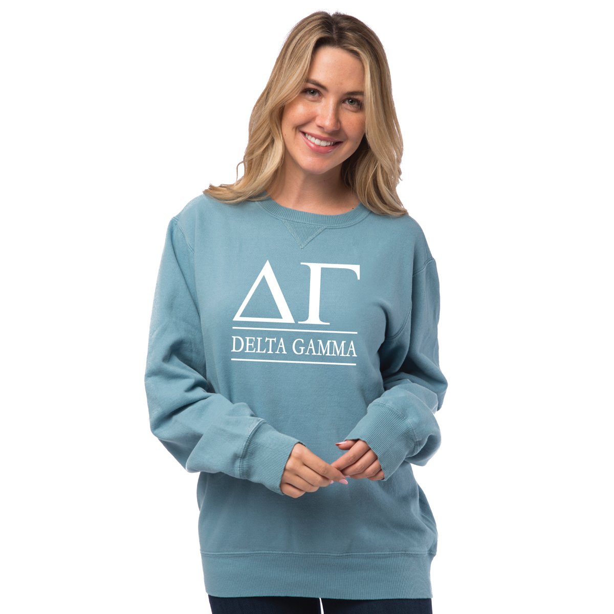 Delta gamma shop crewneck