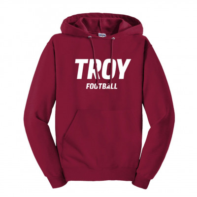 Troy Trojans Vive La Fete Game Day Collegiate Large Logo on Thigh
