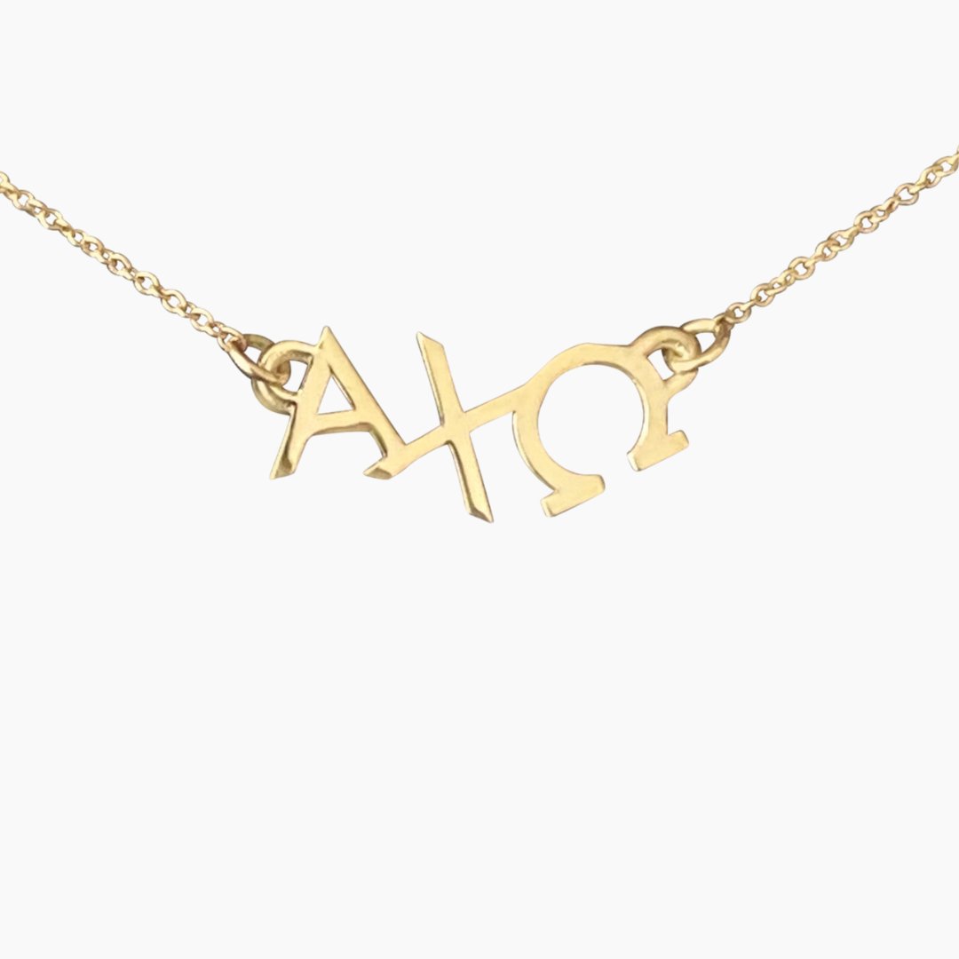 Omega 14k 2024 gold necklace