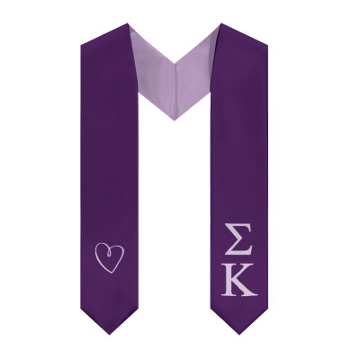 Shop Sigma Kappa Jersey Shirt - Purple, White & Lavender
