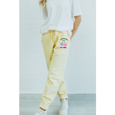 Alpha Chi Omega Embroidered Ladies' 100% Cotton Sweat Pants