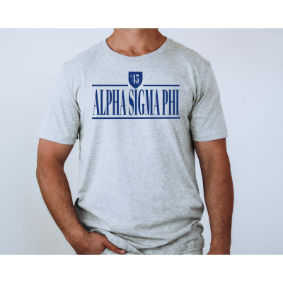Alpha Sig Shop - Alpha Sigma Phi Vintage Retro Fraternity T