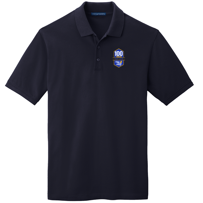 YGM SEE SEE S.F.C Big Nylon Polo Navy