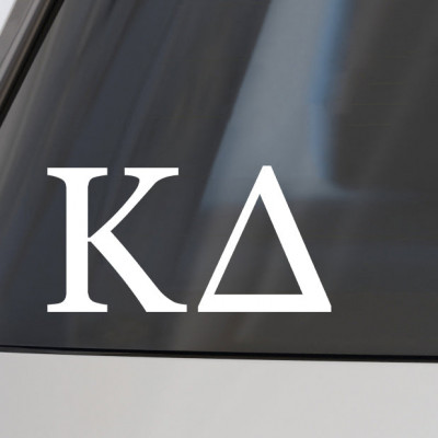 Kappa Delta Light Marmor Briefflagge – Offiziell Lizenziert, 91x152 Cm, Polyester, Für Sorority-Stolz