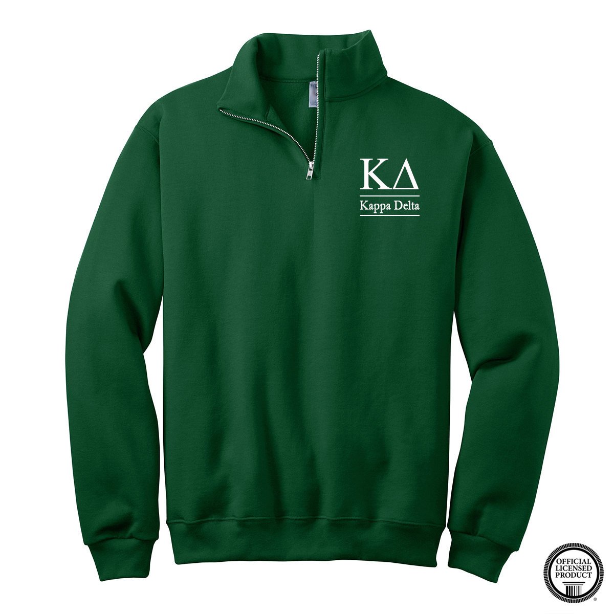 Kappa half zip sweatshirt deals